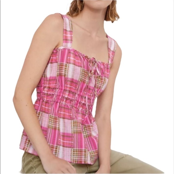 Anthropologie Pilcro Plaid Tank - Picture 4 of 6